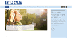 Desktop Screenshot of estilosalta.com